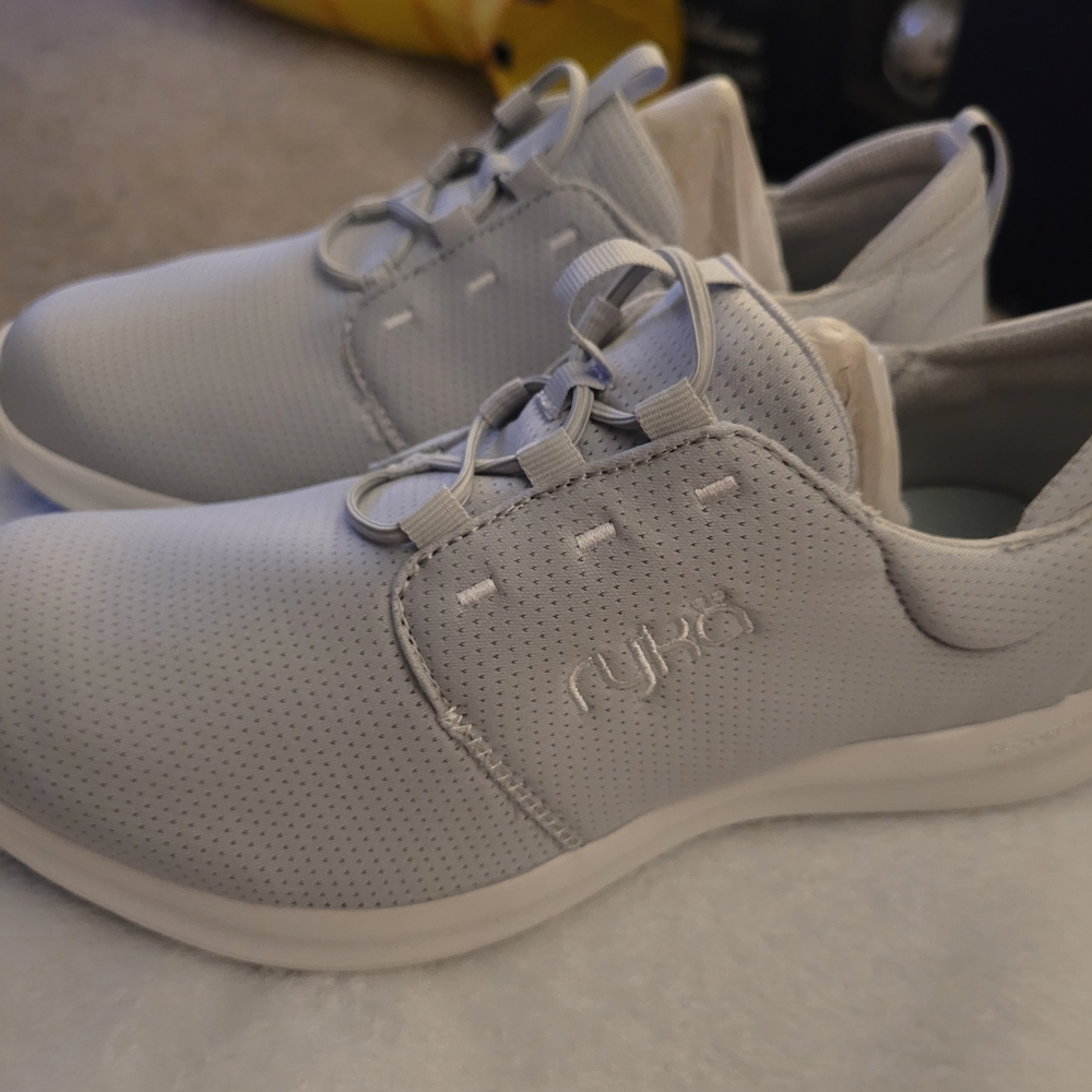 Ryka Womans Gray Athletic Sneakers